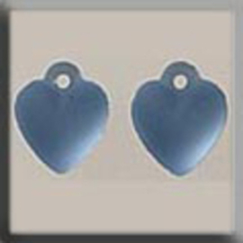 Glass Treasures Very Sm Dmd Hrt-Matte Lt Sapphir - Mill Hill mh-12076