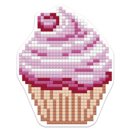 Diamond Painting Cupcake Magnet - Freyja Crystal    fc-alvm-009