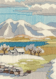 Platsteek pakket Long Stitch Seasons - Mountain Winter - Derwentwater Designs      bt-dw14mls04
