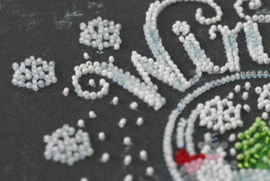 Kralen borduurpakket Winter Wonderland - Abris Art    aa-amb-047