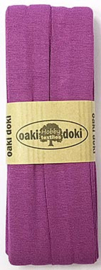 Oaki Doki Tricot de Luxe  / Jersey Biaisband / Violet 820