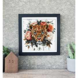 Borduurpakket Wild Beauty - Leti Stitch  leti-l9954