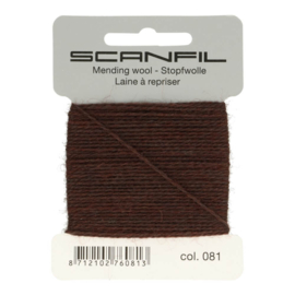 Scanfil stopwol / Donker Bruin 081