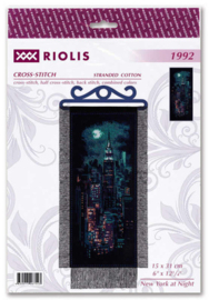 Borduurpakket New York at Night - RIOLIS   ri-1992