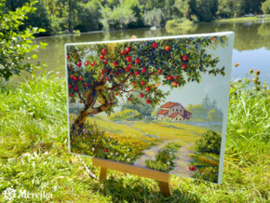 Borduurpakket The Old Apple Tree - Merejka      mer-k255