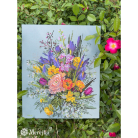 Borduurpakket Garden Awakening - Merejka     mer-k271