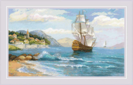 Borduurpakket Distant Shores - RIOLIS    ri-1900