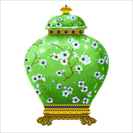 Chineze Vaas / Groen