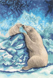 Borduurpakket Polar Bears - PANNA    pan-7082-j