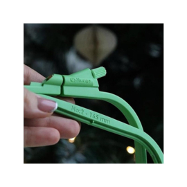 Nurge Borduurring Groen / 22 x 19,5 cm /  ng-170-13g