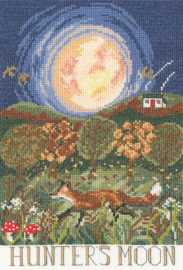 Borduurpakket Lizzie Spikes - Hunter's Moon - Bothy Threads    bt-xdd03