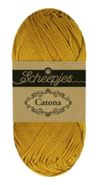 Scheepjes Catona 50 gram / 118 Golden Wheat - Bruin Geel