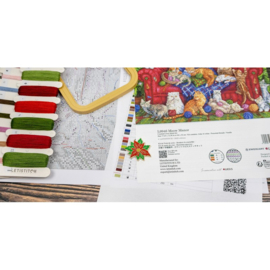 Borduurpakket Meow Manor - Leti Stitch      leti-l9946