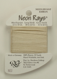 Neon Rays Pale Beige - Rainbow Gallery    rg-n003