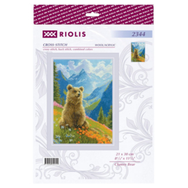Borduurpakket Clumsy Bear - RIOLIS - ri-2344