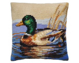 Kussen borduurpakket Drake - Collection d'Art   cda-5449