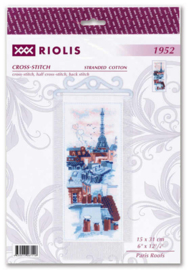 Borduurpakket Paris Roofs - RIOLIS  ri-1952