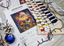 Borduurpakket Christmas Miracle - Leti Stitch   leti-l8049