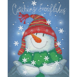 Borduurpakket Julie Oldham - Catching Snowflakes - Bothy Threads  bt-xx25
