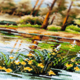 Borduurpakket Forest Lake - Magic Needle     ci-070-039