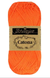 Scheepjes Catona Neon Orange 50 gram /  603 oranje