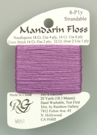 Mandarin Floss Antique Violet - Rainbow Gallery    rg-m851