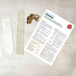Borduurpakket Bookmark - Buzzy Bees - ckc-bm-014