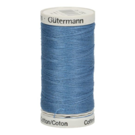Gutermann naaigaren cotton 30 / 300 meter  1283 / jeans blauw
