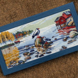 Borduurpakket By the Lake - RIOLIS     ri-2328