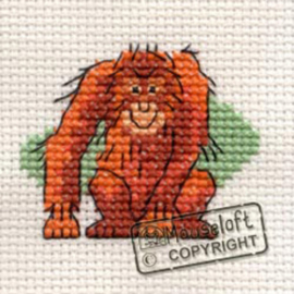 Borduurpakket Orang-utan - Mouseloft    ml-004-b06