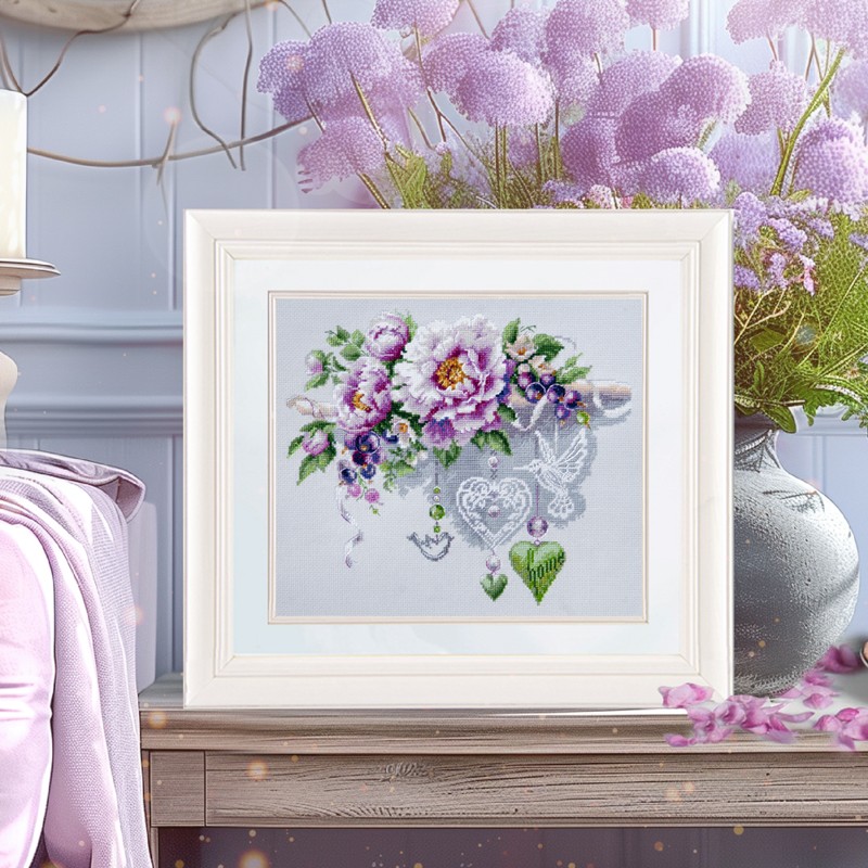 Borduurpakket Floral Decor - Magic Needle    ci-070-005