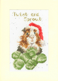 Borduurpakket Hannah Dale - Twist And Sprout - Bothy Threads   bt-xmas58