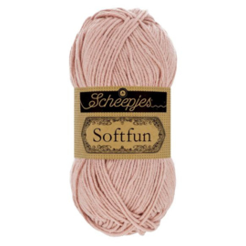 Scheepjes Softfun  / 2612 zalm / Crepe