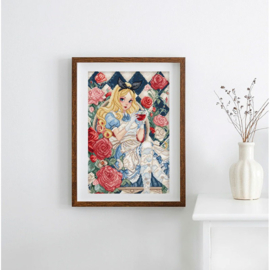Borduurpakket A Glimpse of Wonderland - Leti Stitch     leti-l9960