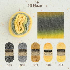 Stone washed flow Bruin Geel 16 / Haze