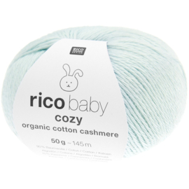 Baby Cozy Organic Cotton Cashmere - 50g - 145m - licht blauw - 007