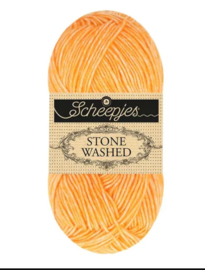 Stone washed / Oranje 842 / Orange Calcite