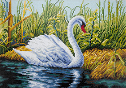 Diamond Painting Swan - Freyja Crystal    fc-alvr-022-037