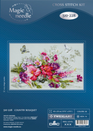 Borduurpakket Country Bouquet - Magic Needle     ci-510-228