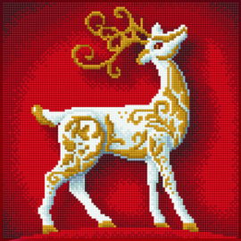 Diamond Art Reindeer - Leisure Arts    la-dax-51141