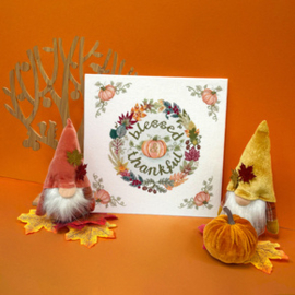 Vrij borduren pakket Cassandra Riley - Blessed And Thankful - Bothy Threads        bt-eca03