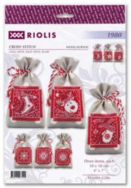 Borduurpakket Winter Gifts - RIOLIS  ri-1980