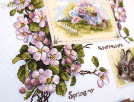 Borduurpakket Spring Sampler - Merejka    mer-k120