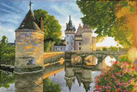 Diamond Dotz River Castle - Needleart World  nw-dq12-002