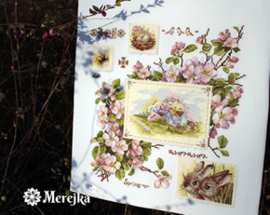 Borduurpakket Spring Sampler - Merejka    mer-k120