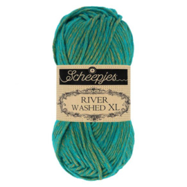 River Washed XL 976 - Tiber / Groen Geel