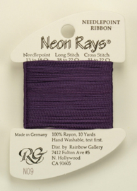 Neon Rays Purple - Rainbow Gallery     rg-n009