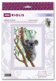 Borduurpakket Cute Koala - RIOLIS   ri-2082