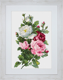 Borduurpakket Bouquet of Roses - Luca-S    ls-b2285