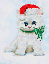 Diamond Dotz Chrissy Kitty - Needleart World    nw-dd05-011